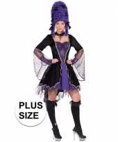 Carnavalskleding korte grote maten vampieren jurk dames